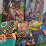 کلاسور 26 سوراخ قفل خارجی پلاستیکی با طرح های زیبا و شاد وزن: 288 ابعاد:28*21*3.5