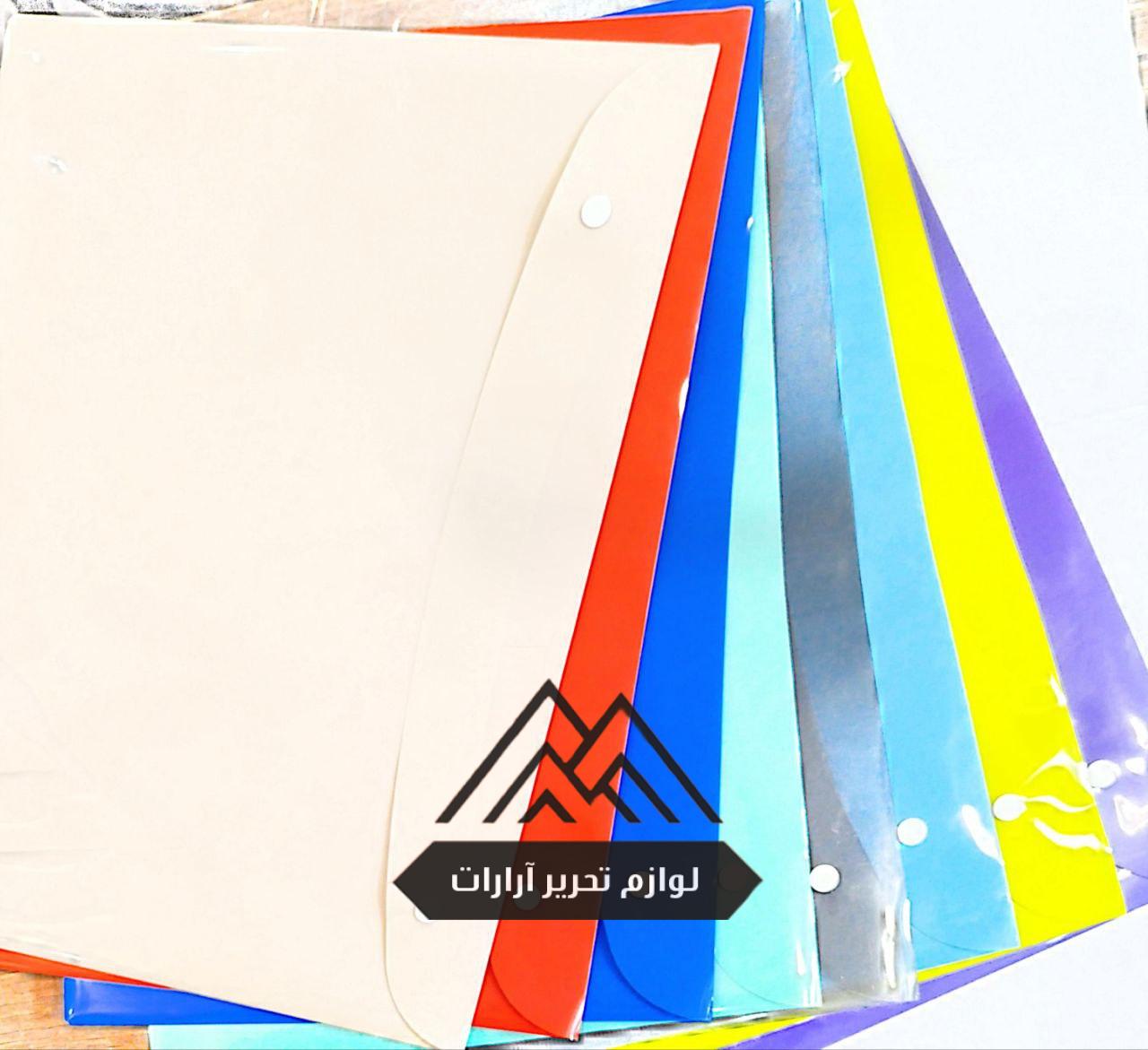 photo_2025-08-03_07-57-15 پوشه دگمه دار نازک آ3 یک دگمه و دو دگمه - Image 1